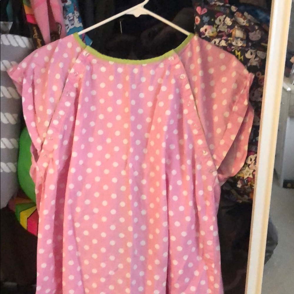Baby Be mine hospital robe